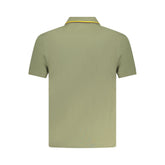 K-WAY Green Cotton Polo Shirt